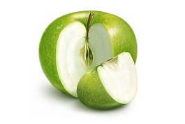 cut apple